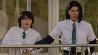 神木隆之介＆中川大志、鎹鴉の伝言に仰天！？ 「高杉くん」新CMは「カラスの伝言」編（CM au 意識高すぎ！高杉くん／神木隆之介 中川大志）