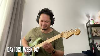 Practicing Improvisation (Slow Jazz Blues | Easy Swingin' Guitar BT - G) (Day 1015 - 1021, Week 147)