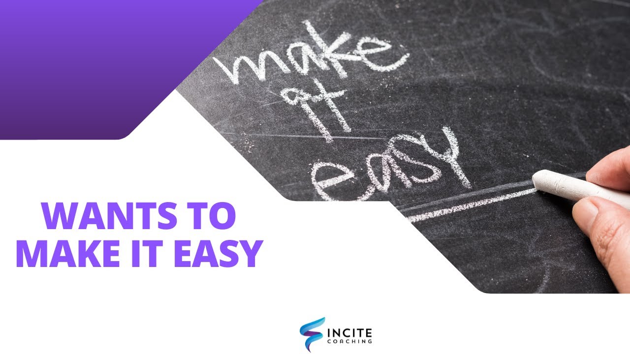 Wants to Make it Easy - YouTube