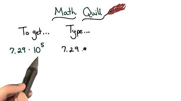 Math Quill Scientific Notation - Visualizing Algebra