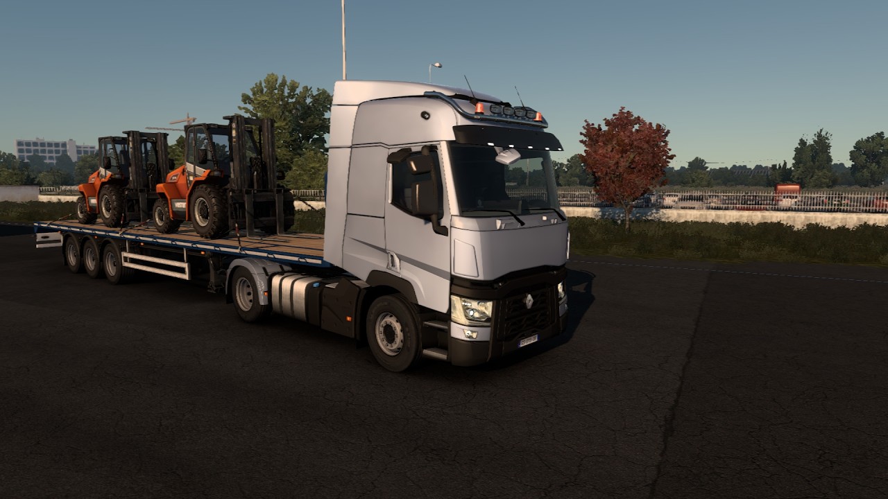 Livraison de 2 CHARIOTS ELEVATEURS en ROUMANIE. EURO TRUCK SIMULATOR 2 🚚