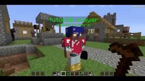 Minecraft npc 1.7.10 mod tutorial
