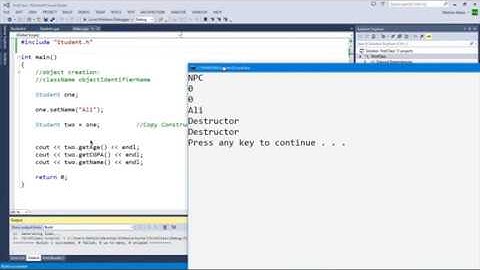 14.  OOP - Separating interface from implementation (.h and .cpp files for each class)