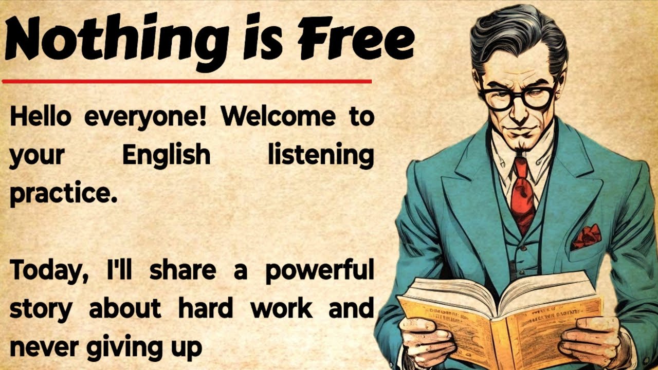 Nothing is Free || Learn English Through Story Level 1 🔥 || English Listening Practice ✅