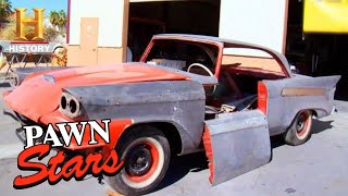 Super Rare 1958 Packard-Baker Catches Rick's Eye (Season 6) | Pawn Stars