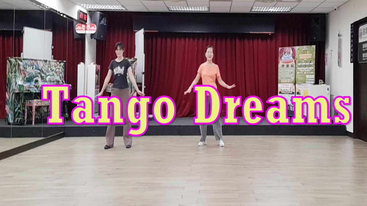 Tango Dreams  -  Line Dance (Intermediate)