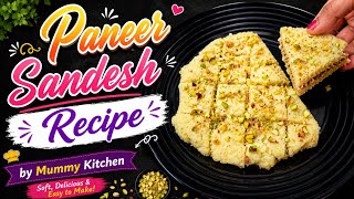 Instant Paneer Sandesh Recipe in 10 Minutes #paneersandeshrecipe #sandeshrecipe screenshot 1
