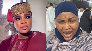 ACTRESS MERCY AIGBE PRAYS FOR ENIOLA AJAO IN MECCA OVER HER MOVIE AJAKAJU