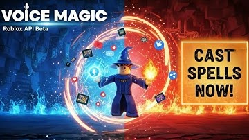 Roblox Speech-to-Text API: CAST SPELLS With Your VOICE! (Future of Voice Control)