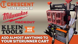 Adding Milwaukee PACKOUT, Klein MODBOX, & MORE to My Crescent SITERUNNER