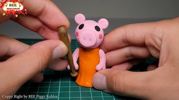 ROBLOX PIGGY | Making Morther PIGGY with Polymer Clay Tutorial | Part 1
