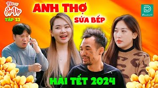 Hài Tết Mới Nhất 2024 - Đi Nhậu Với Gái Để Vợ Ở Nhà Cho Anh Thợ Sửa Bếp Và Cái Kết - KHÔNG SỢ VỢ 23