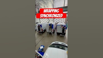Have you ever seen 3 SAME wraps at the SAME time?!?? #wrap #comfortair #fleet #synchronized #havefun