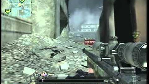 MW3 Quickscope Collateral! SICK!