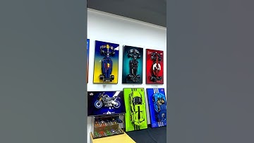 How to collect lego F1.Display case is the best way to display lego cars  #afol #icuanuty #lego