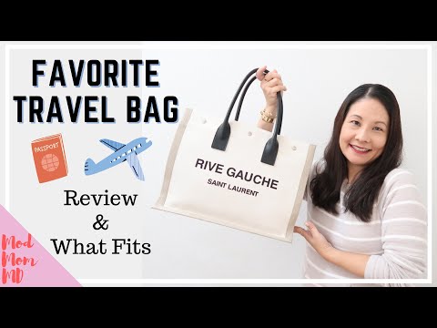 Saint Laurent Rive Gauche Tote Review - Life with Mar