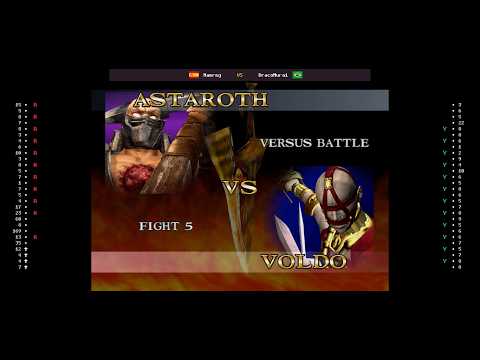 Soulcalibur - 🇪🇸 Namreg vs 🇧🇷 DracoMurai | Fightcade (2026-06-26 20:43 UTC)