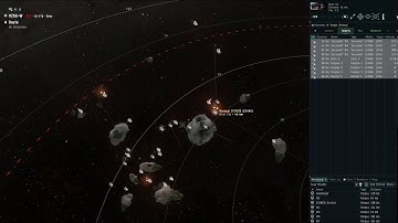 Eve Online: 12 Goonswarm Rorquals Botting