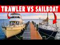 TRAWLER vs. SAILBOAT: Which Is Better For Men Over 60 Liveaboard And Solo Sailing?