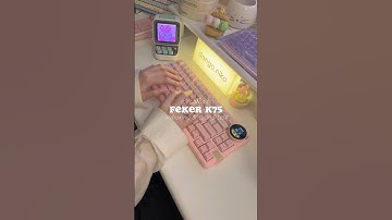 mechlands feker k75, link in bio 🔗 #keyboard #unboxing #shorts