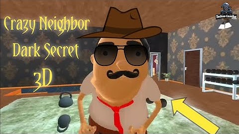 Crazy Neighbor Dark Secret 3D Horror Game