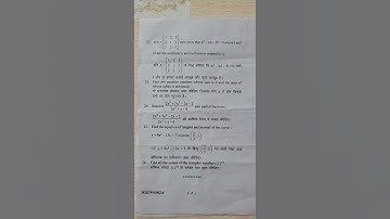 Applied Maths1 का latest Question paper @MathsGurujiNNautiyal  #shorts