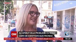 Au apărut deja probleme cu noile cărți de identitate electronice