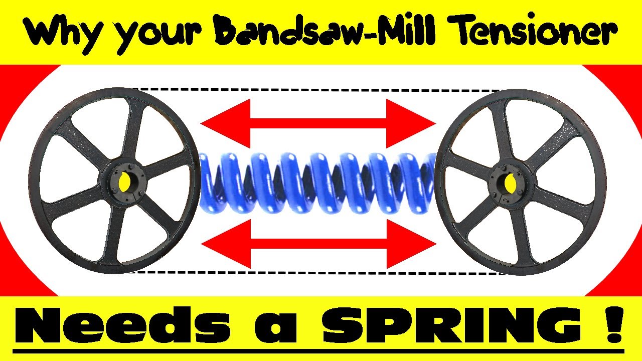 Sawmill Blade Tensioner Needs a SPRING
