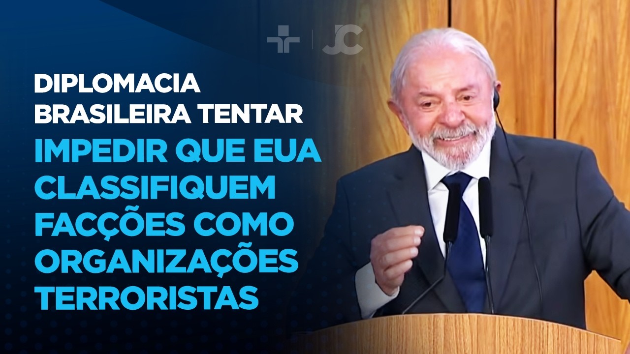 Diplomacia brasileira tentar impedir que EUA classifiquem facções como organizações terroristas