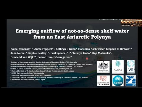 Emerging outflow of not-so-dense shelf water from an East Antarctic polynya