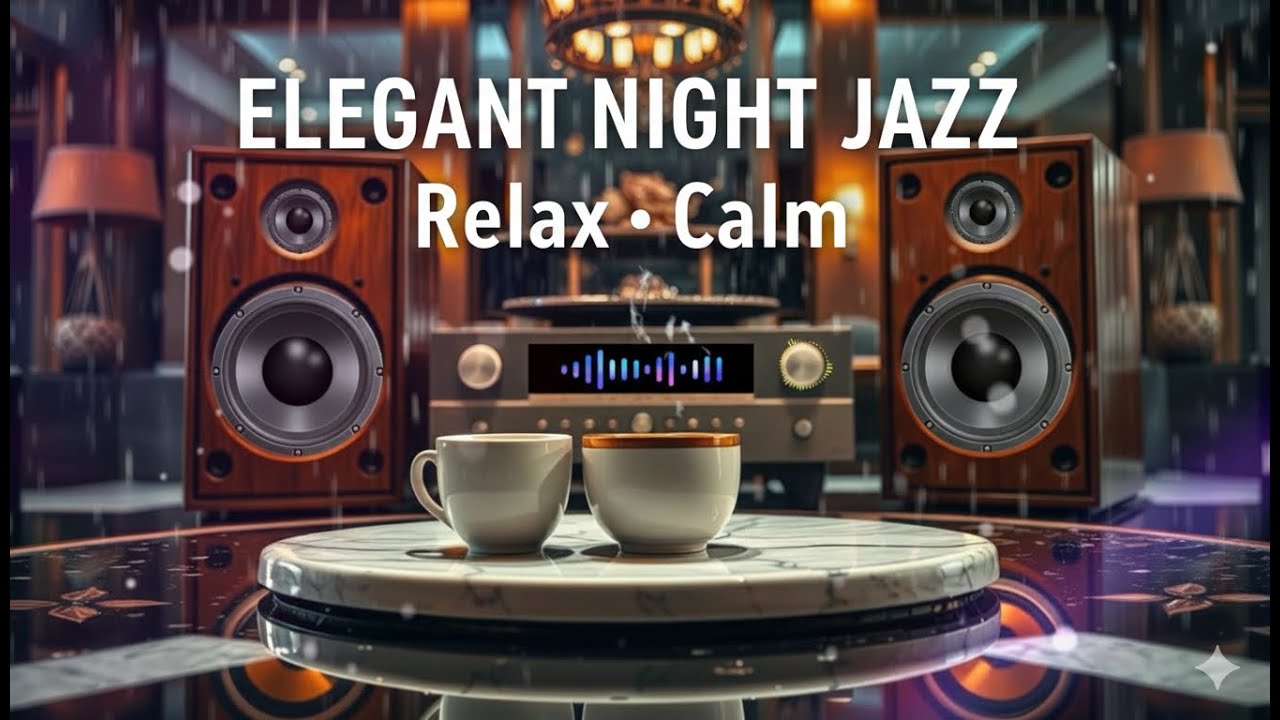 Smooth Jazz Saxophone 🎷 3 Hours of Elegant Jazz for Relaxing Night Ambience