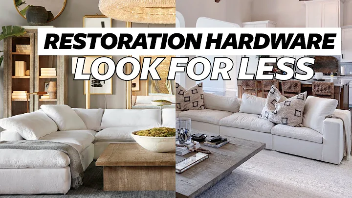 RESTORATION HARDWARE DUPES! | Julia & Hunter Havens