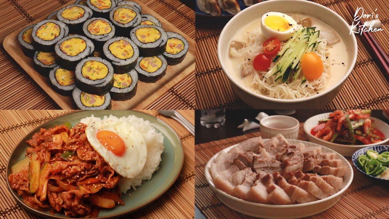 Вечер на неделю, корейская кухня.