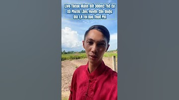 300m2 Thổ Cư, Xã Phước Lâm, Huyện Cần Giuộc #batdongsan #muabandatgiare