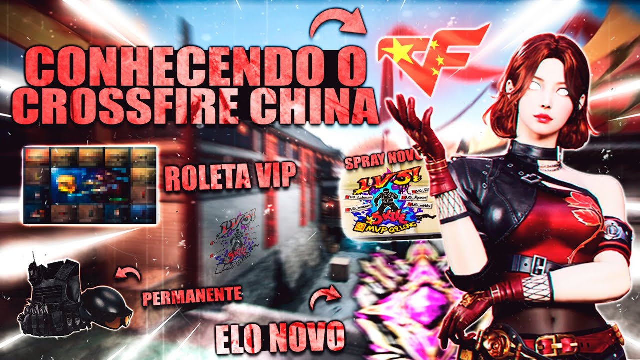 JOGUEI O CROSSFIRE CHINÊS! 😱