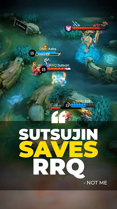 Sutsujin saves RRQ #mlbb #snapdragonproseries #rrq