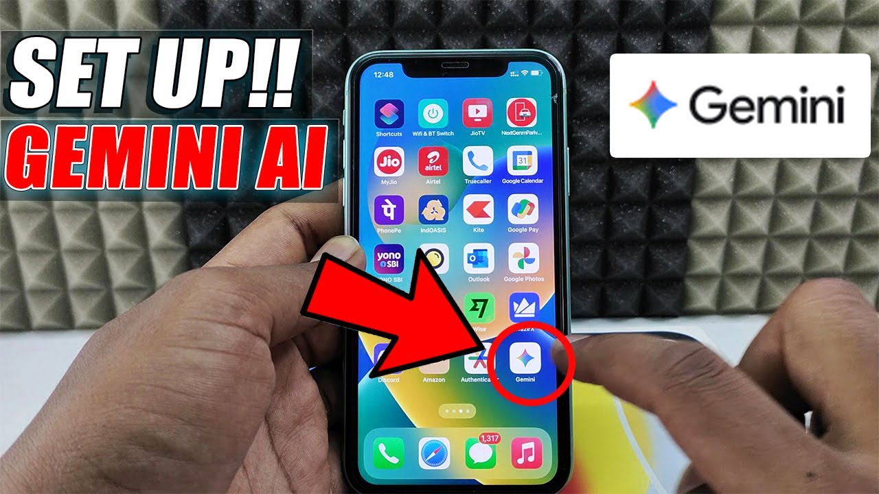 how to install gemini ai on iphone? - YouTube