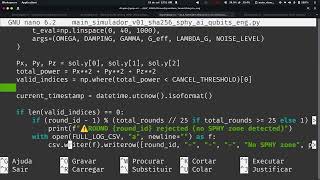 Dimod Simulation with Gravity Constant Apply and 99% noise