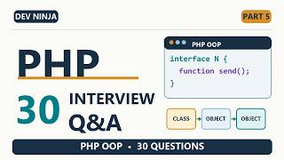 30 PHP OOP Interview Questions for Freshers | Part 5