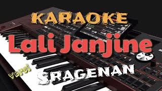 Lali Janjine - Sragenan ( karaoke   lirik )