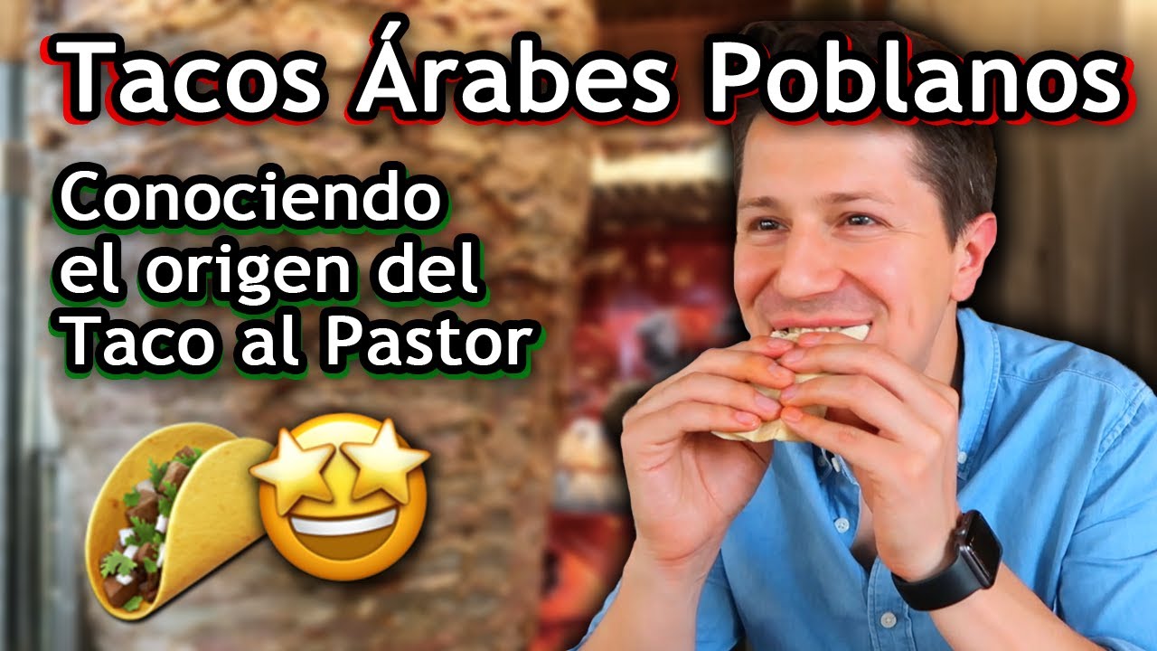 Probando TACOS ÁRABES en Puebla 😱 el origen del taco al pastor YouTube
