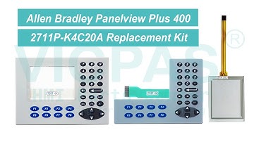 How to Repair 2711P-K4C20A Panelview Plus 400 Terminals Keypad?