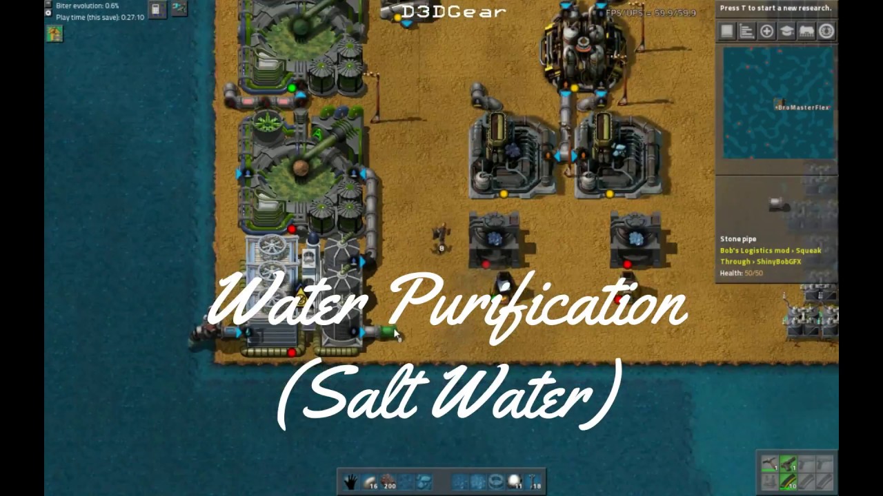 Factorio Sea Block - EP 01 - Fuel Surplus in 3 Hours