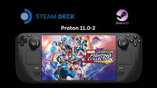 MARVEL vs  CAPCOM Fighting Collection: Arcade Classics - Steam Deck Gameplay