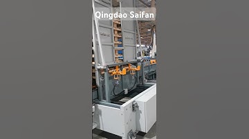 SF1000DD automatic wooden pallet stacker pallet stacking machine  #woodpalletmachine  #woodpallet