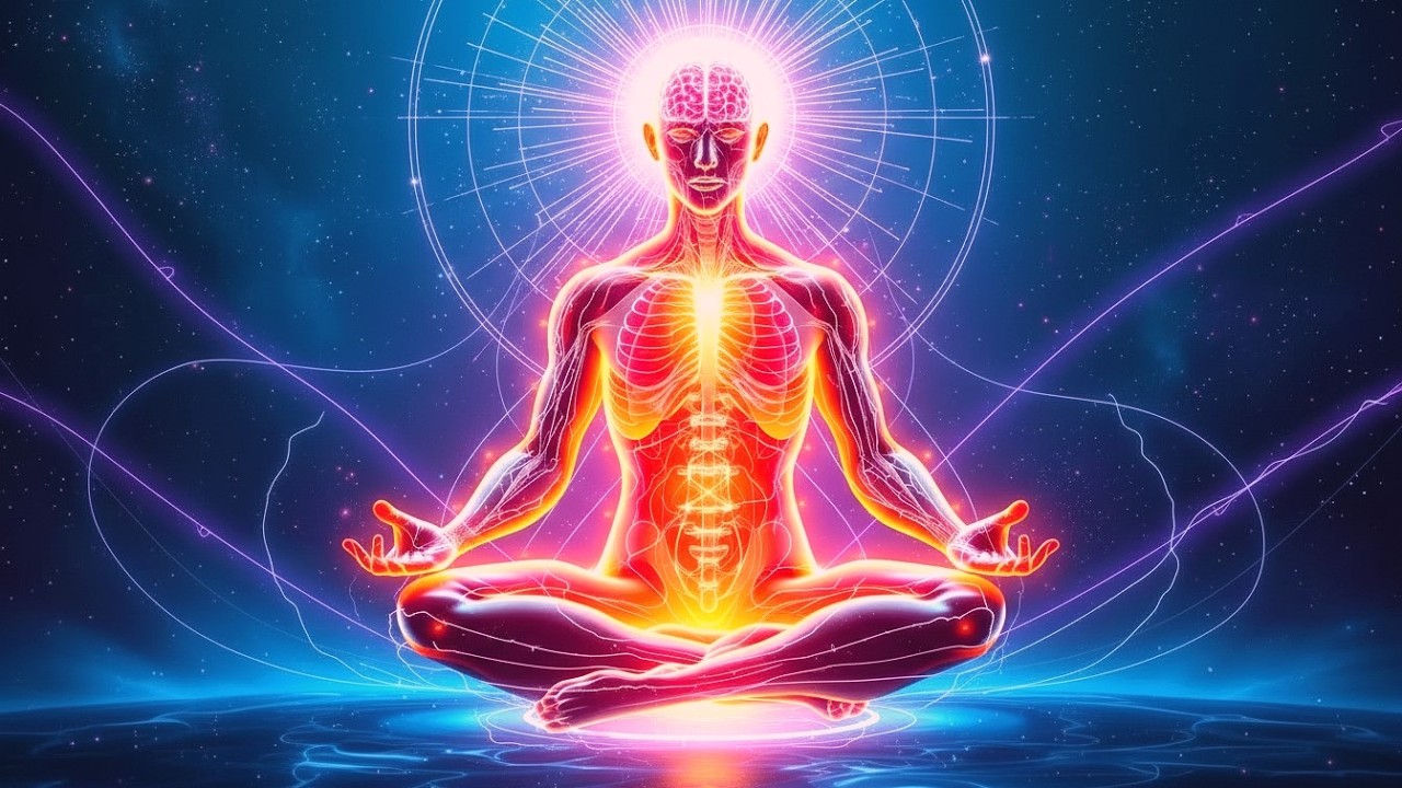 432hz + 528hz + 963hz - Stress and Anxiety | Spiritual Awakening, Whole Body Renewal