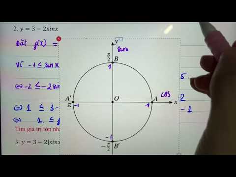 Video Đại Số 11 - Chương 1.Tiết 4: Tìm GTLN, GTNN của HSLG - youtube