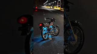 Atmospheric Lights Road😍#fypシ #honda125 #2026model #Rider #foryou #lighting #colors #cg125lovers