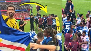 The Moment Cape Verde Players Realise they have qualified for the Next World Cup Round