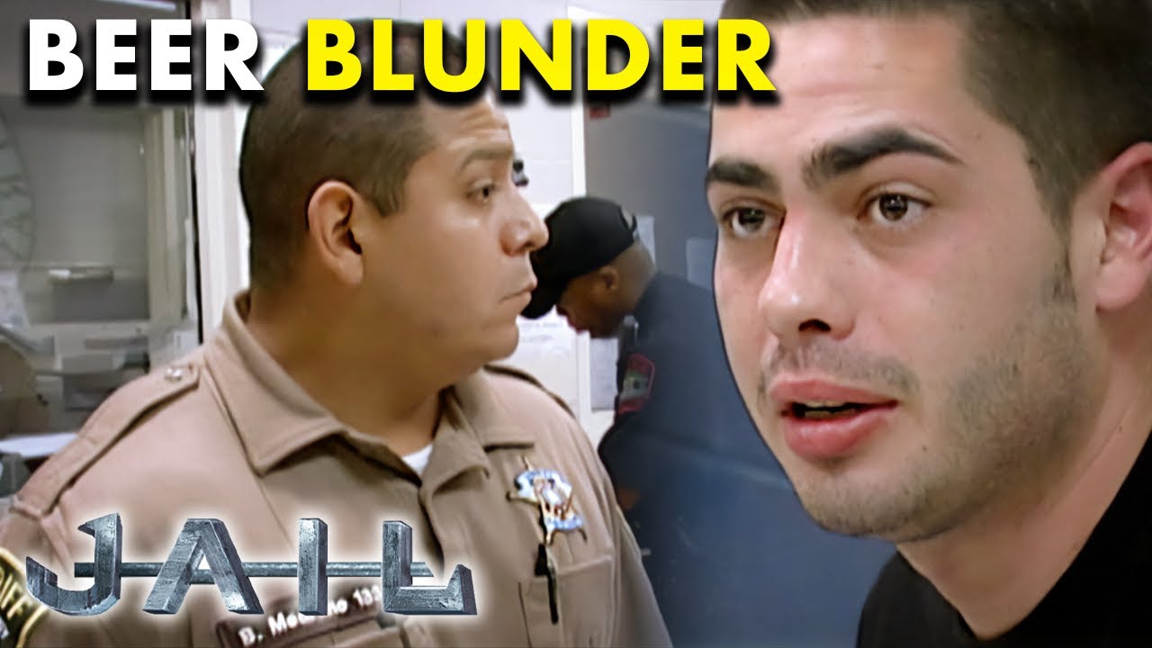 🍻 Beer Blunder Complaining to Cops JAIL TV Show YouTube